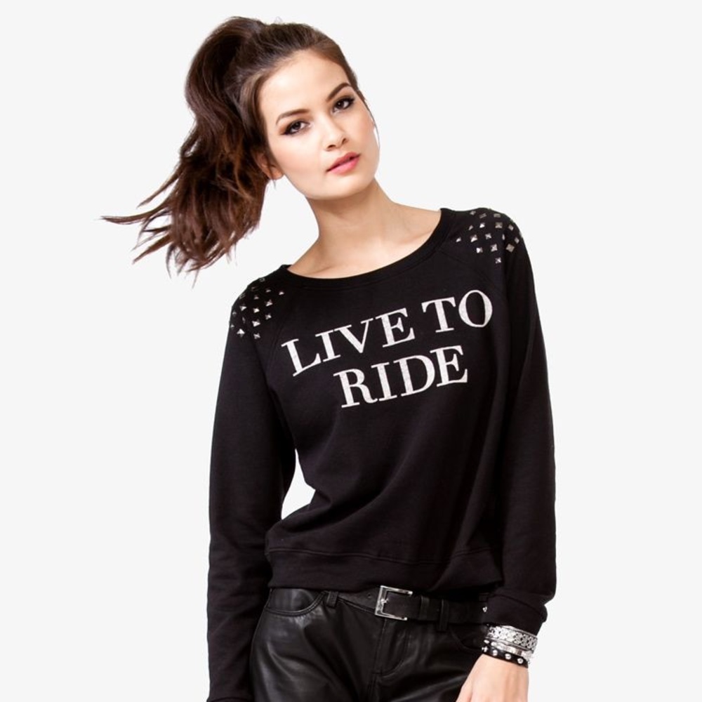 Live To Ride Crewneck